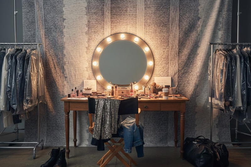 Cenários Ocultos: O Backdrop do Camarim Cearense